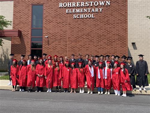 Seniors outside