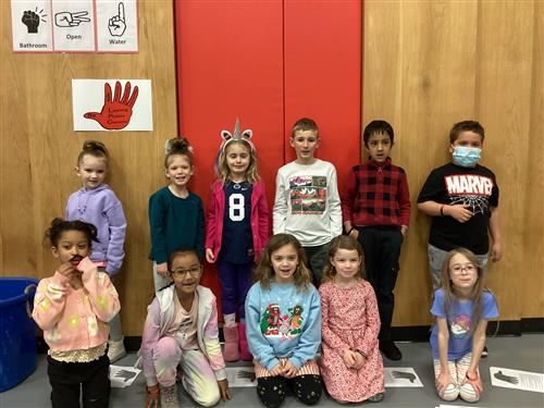 First Grade Student Bucket Fillers