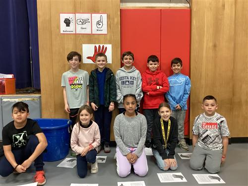 Third Grade Student Bucket Fillers